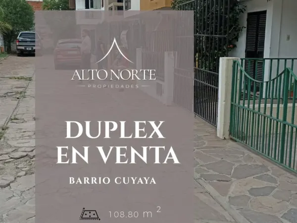 Dúplex en Barrio Cuyaya